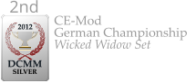 CE-Mod German Championship Wicked Widow Set  2012  DCMM  SILVER 2nd